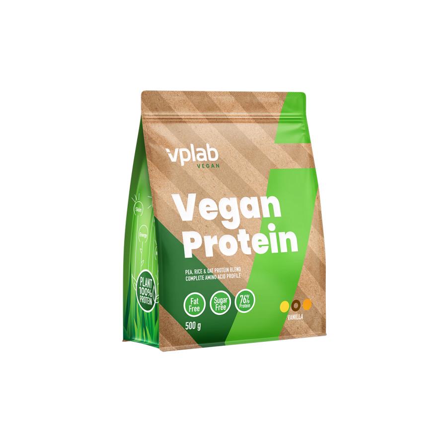 Протеин VPLab Vegan 500 г Ваниль (9408V14695)