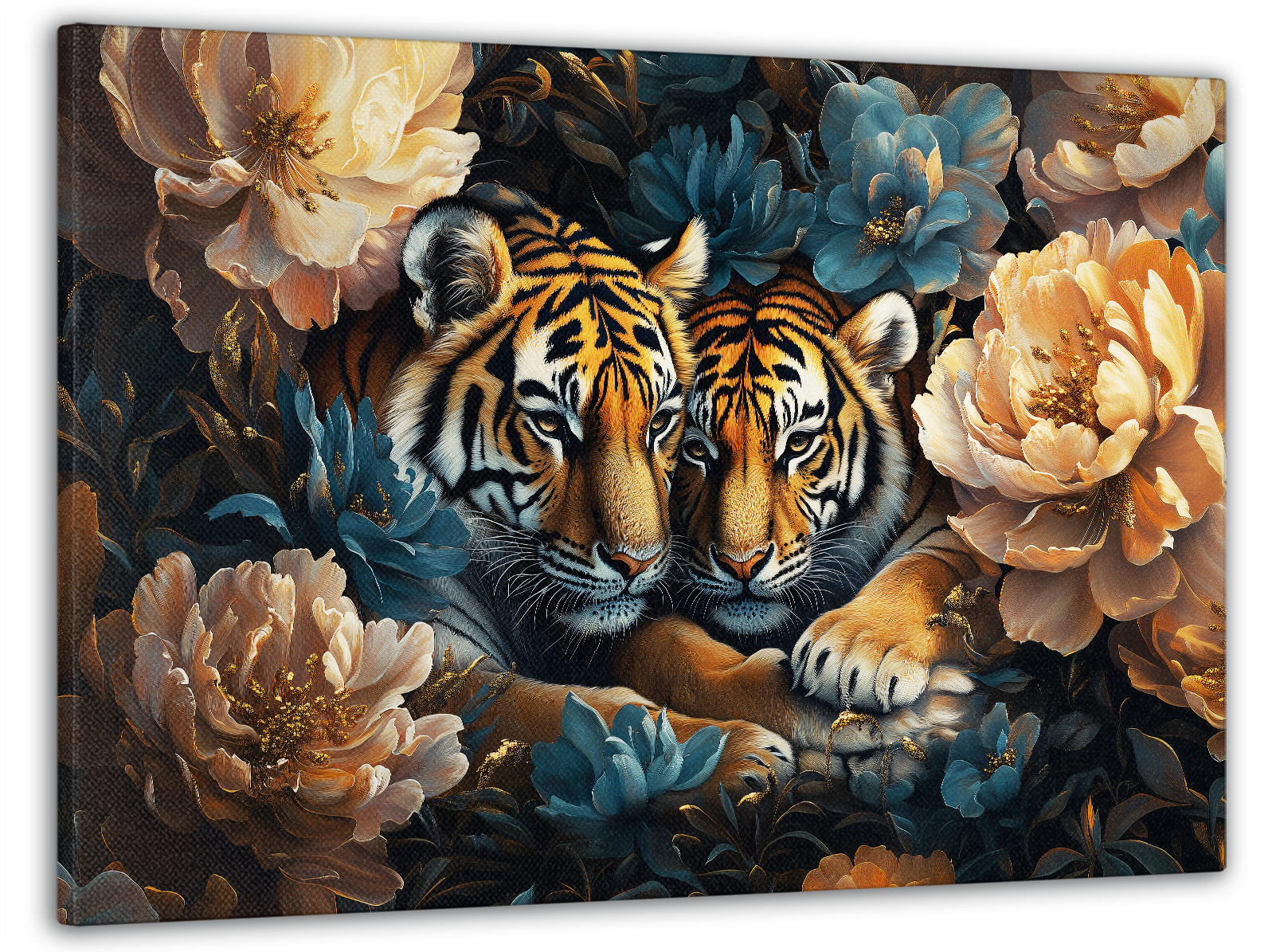 Картина на холсте Mako величественные тигры 60x100 см (MK10576)