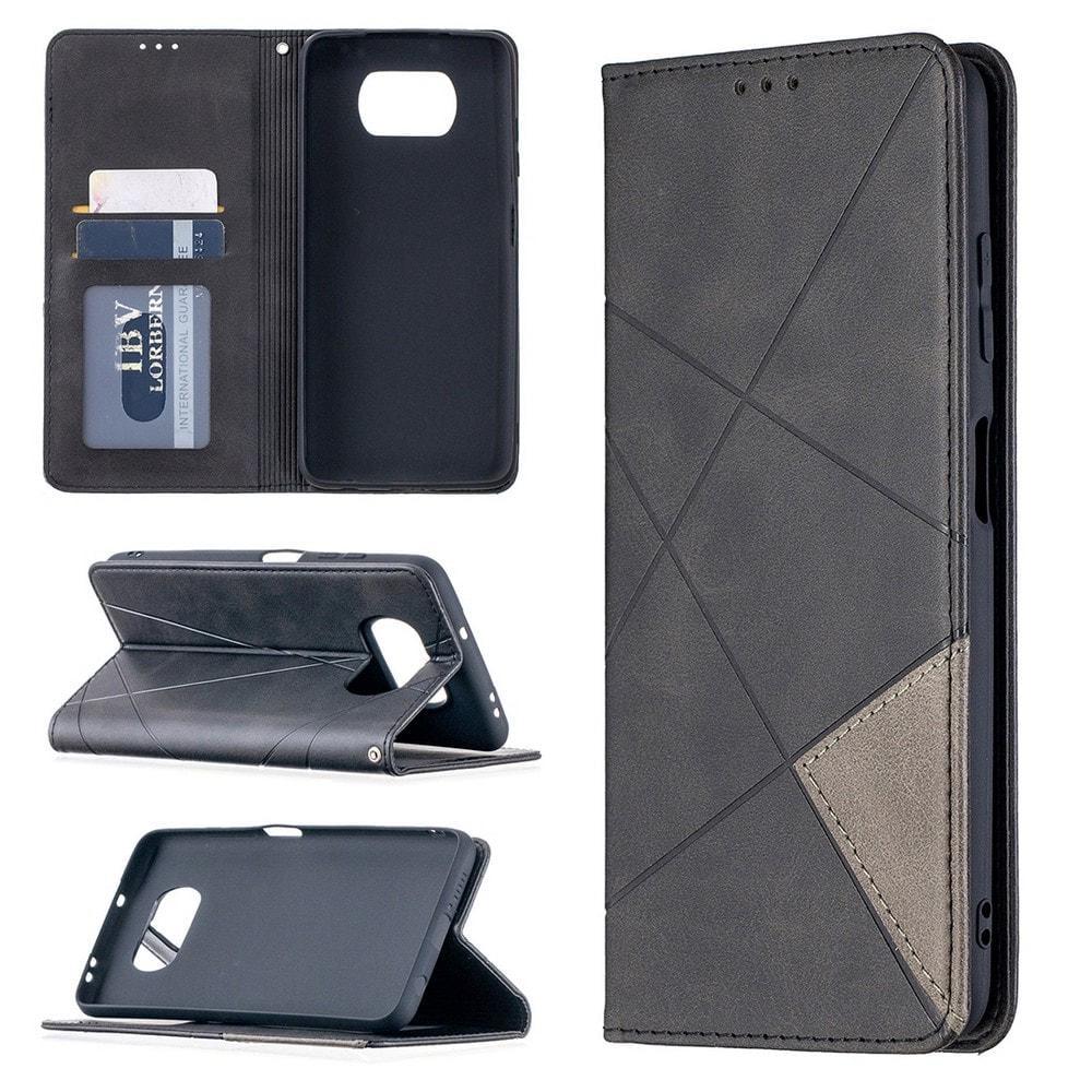 Чехол книжка SHLab Prisma Xiaomi Poco X3 Black (36306-2B)