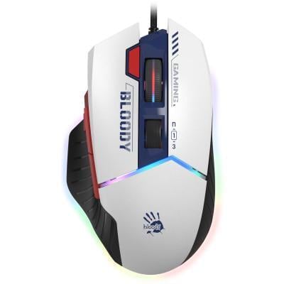 Компьютерная мышка A4Tech Bloody W95 Max RGB Activated USB Sports Navy White (4711421985659)