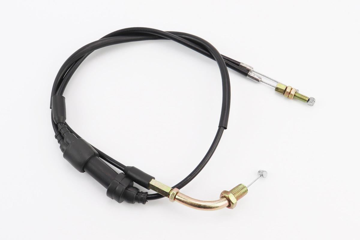 Трос газа двойной 96 см кожух 86 см к мотоциклу Viper-Zongshen V200-F2/V250-F2