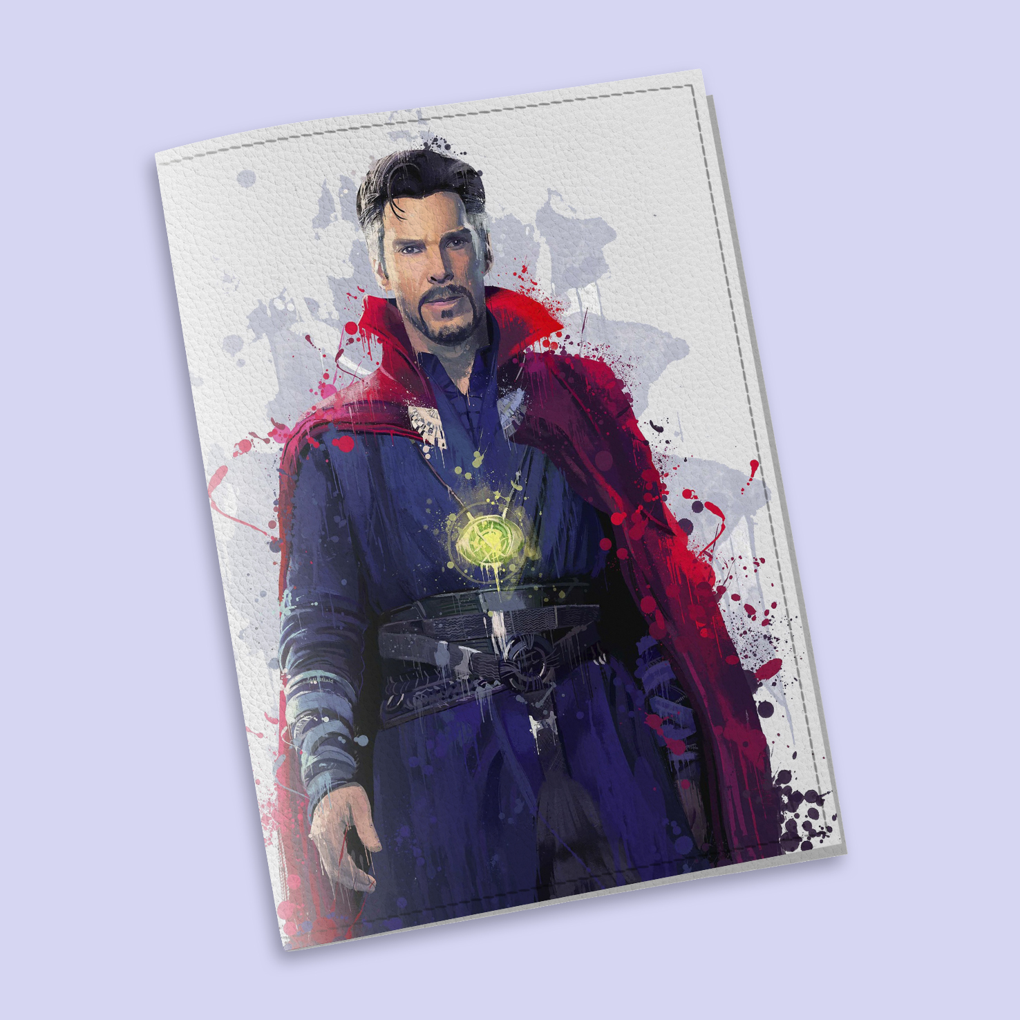 Обложка на паспорт The cover Доктор Стрэндж 9,6x13,3 см (903017)