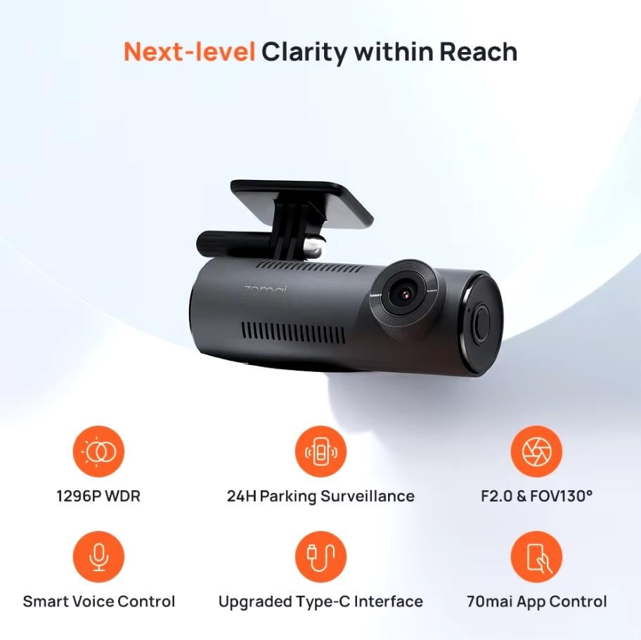 Видеорегистратор 70mai Dash Cam M310 (25043096) - фото 3