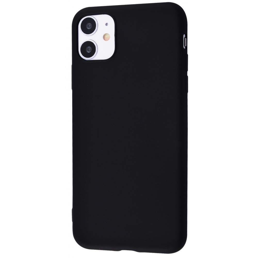 Чохол WAVE Colorful case TPU для iPhone 11 Black