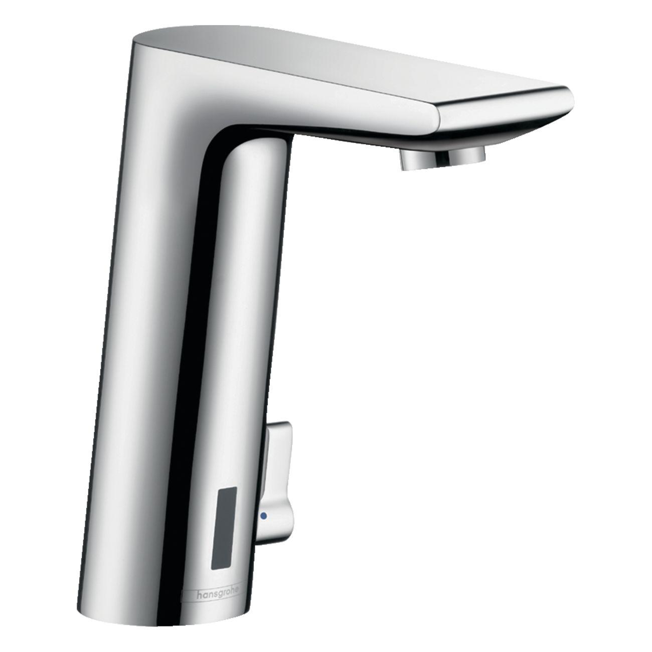 Змішувач для умивальника Hansgrohe METRIS S 31100000 сенсорний Хром (74845)