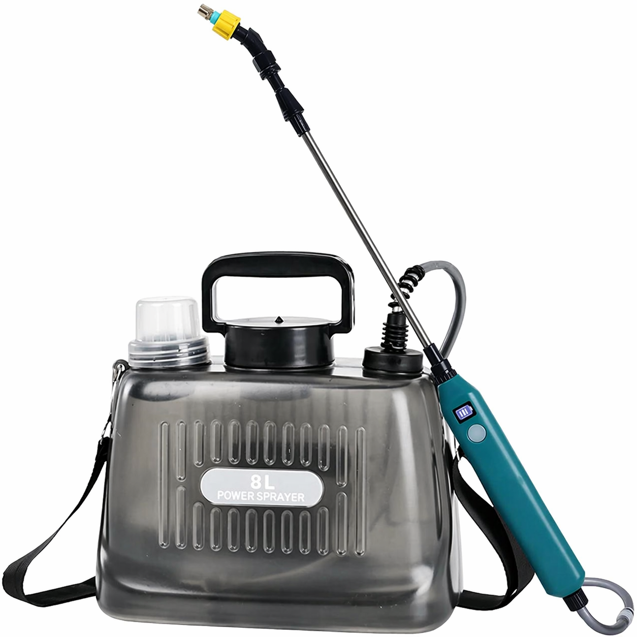 Опрыскиватель электрический с телескопической ручкой 5 л Серый (33710202)