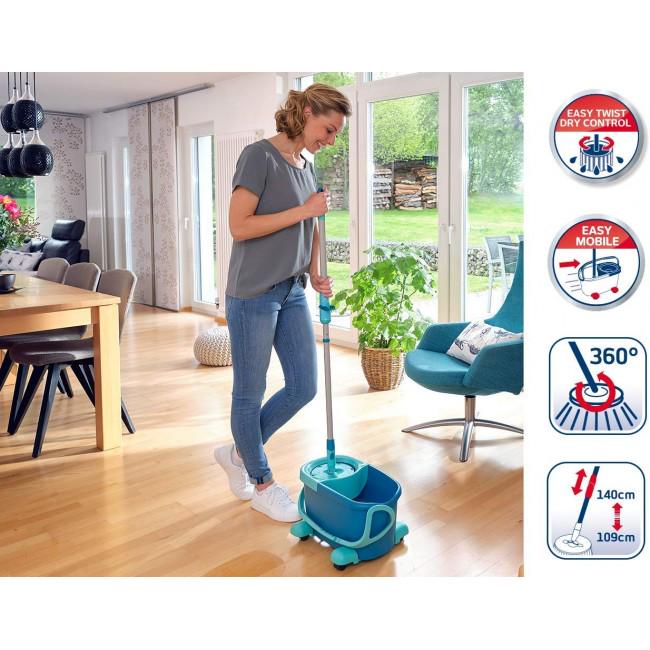 Комплект для прибирання Leifheit Clean Twist Disc Mop Ergo Mobile (52102) - фото 2