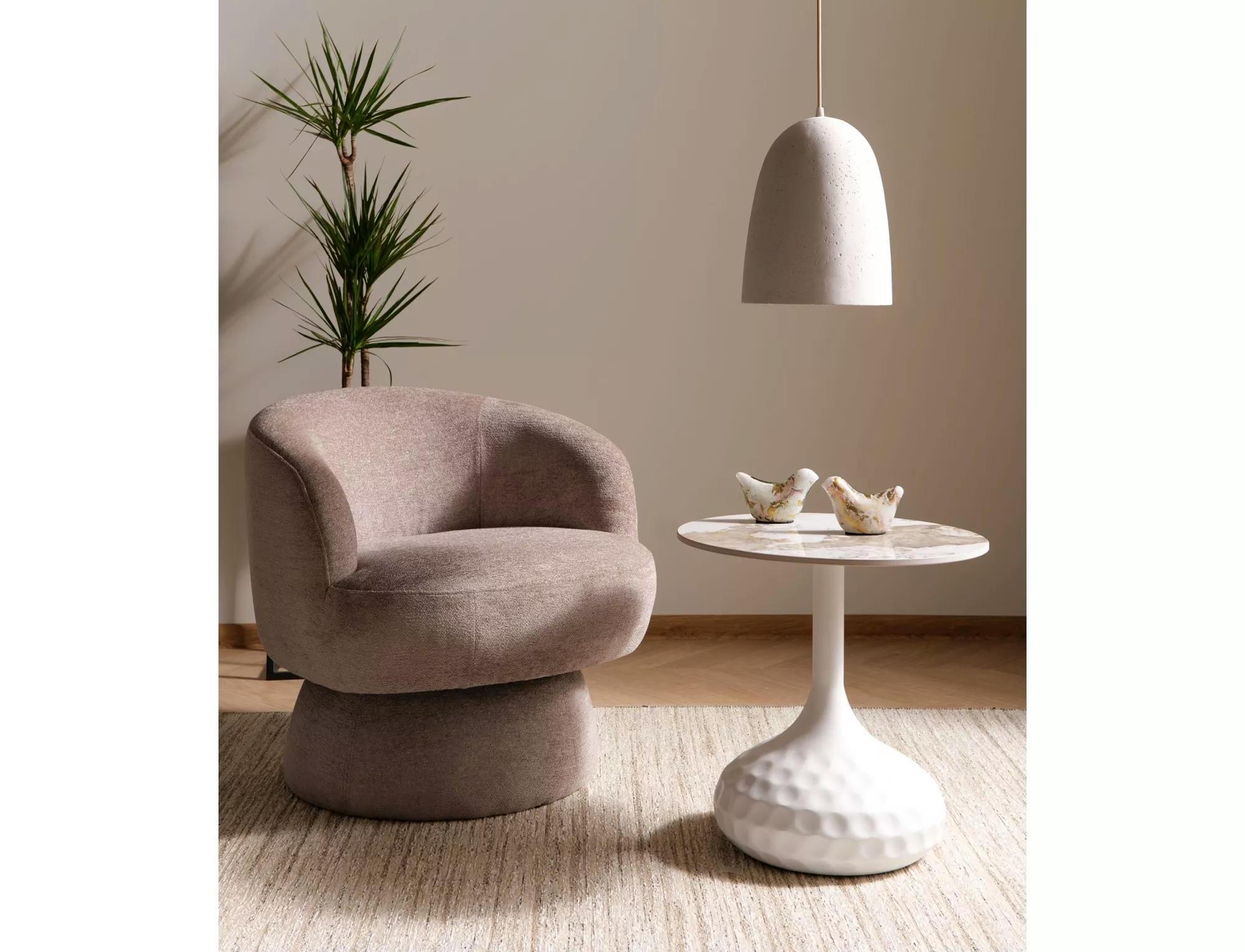 Журнальный столик Signal SALO B 50x49 см Белый (SALOBB) - фото 2 Журнальный столик Signal SALO B 50x49 см Белый (SALOBB) - фото 2