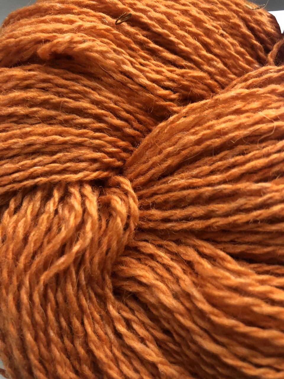 Пряжа Сиверяночка меринос Оранжевый (2112635805) - фото 2
