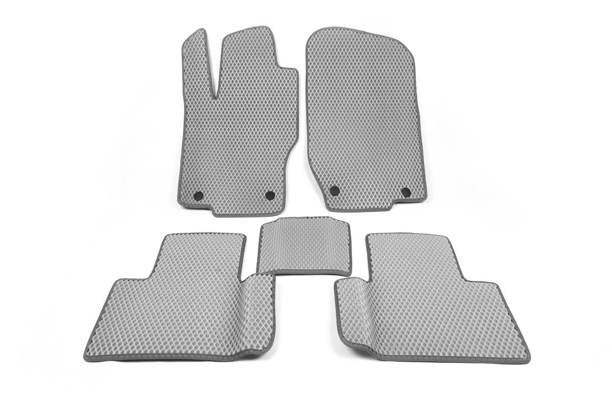 Коврики EVA Digital Designs для Mercedes ML W164 этилвинилацетат Серый