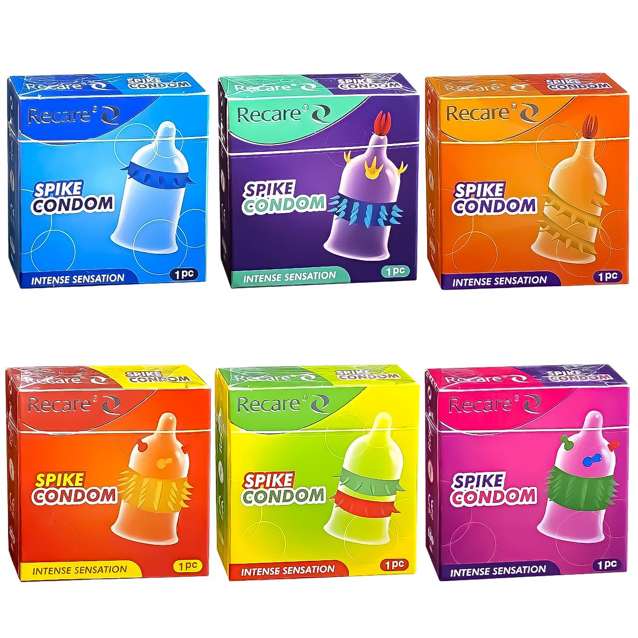 Набор презервативов с усиками Spike Condom Recare 6 шт. (27167008)