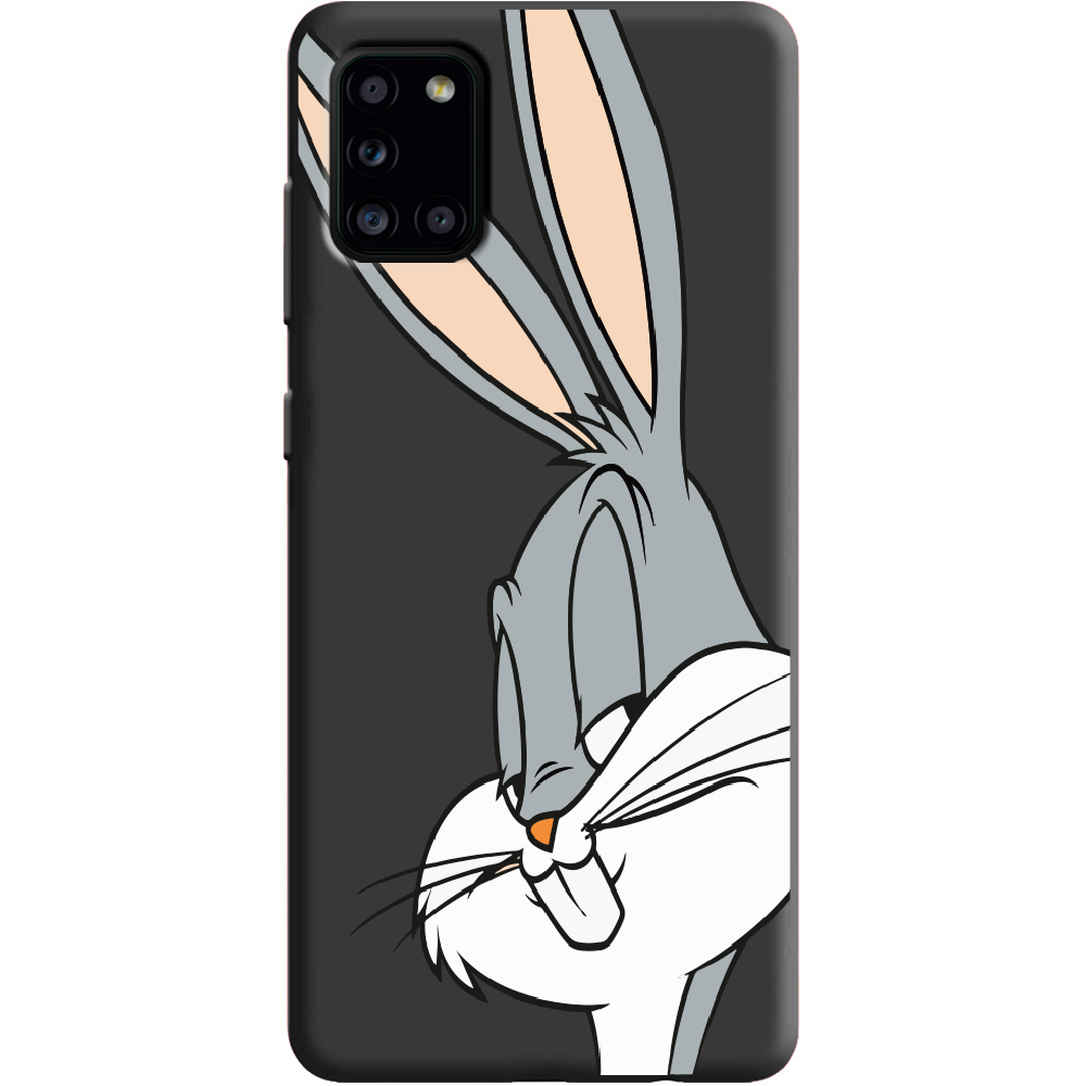 Чохол Boxface Samsung A315 Galaxy A31 Lucky Rabbit Чорний силікон (39470-bk81-39889)