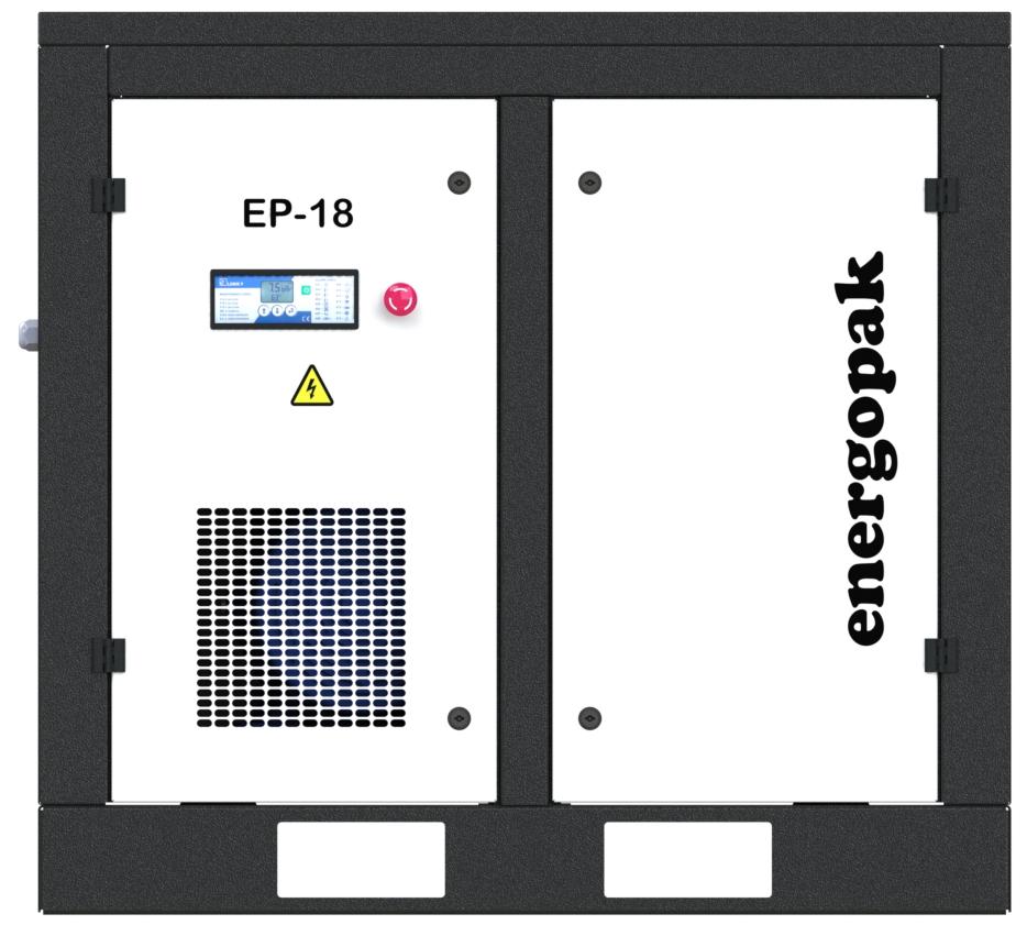 Компресор гвинтовий Energopak EP 18 2,5 м3/хв 10 бар 18,5 кВт - фото 3