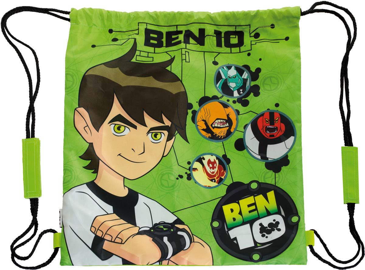 Сумка для взуття 1 вересня 551601 Ben 10 35х40 см Зелений