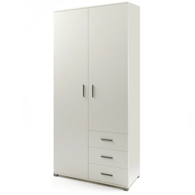 Шкаф распашной с ящиками Еверест Бриз ШП-4 Альба