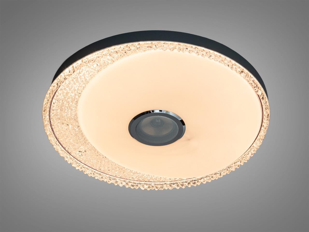 Потолочный светильник смарт LED DB-8308-500RGB+MP3 RGB с Bluetooth 80 Вт Белый (3027524542)