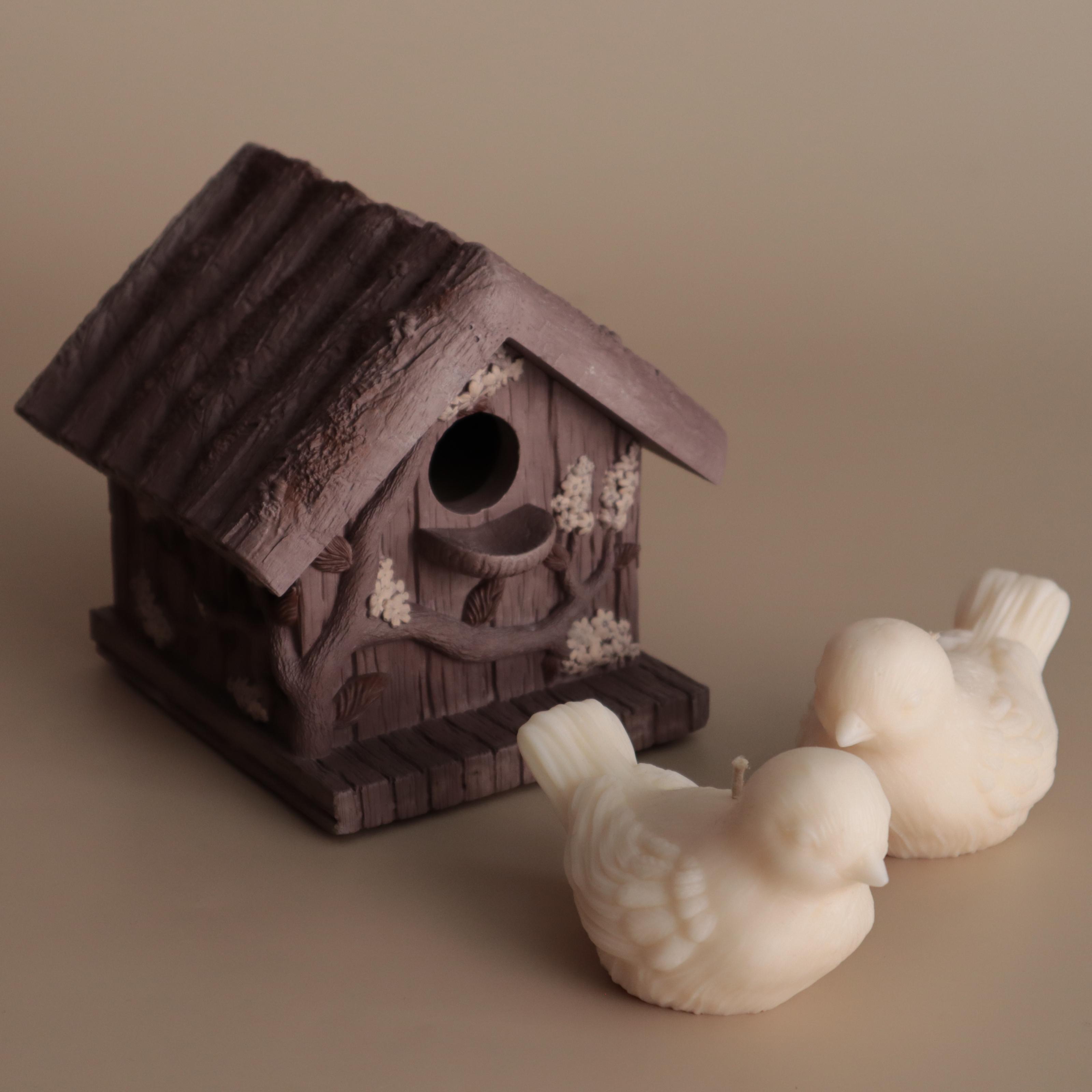 Подарунковий набір аромасвічок Wax Harmony Ваніль Годівниця та Пташки (3000171)