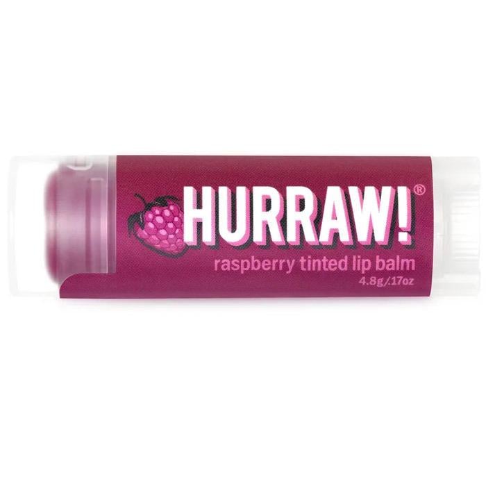 Бальзам для губ Hurraw! Raspberry Tinted Lip Balm 4,8 г - фото 1