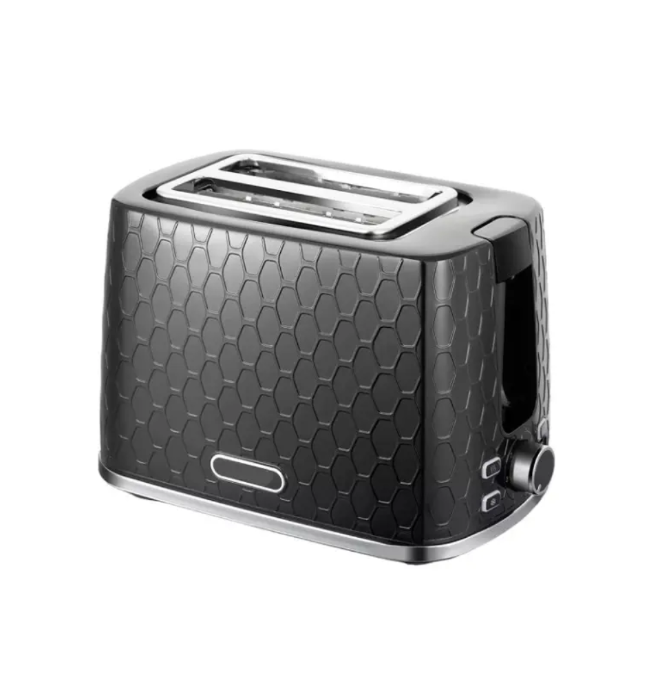 Тостер для хліба електричний Domotec MS508 на 2 відсіки 930 Вт Чорний (28432117)