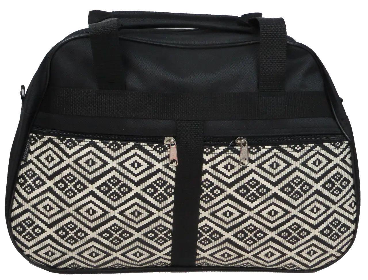 Сумка господарська Wallaby для покупок Чорний/Білий (2703.438) Сумка господарська Wallaby для покупок Чорний/Білий (2703.438)