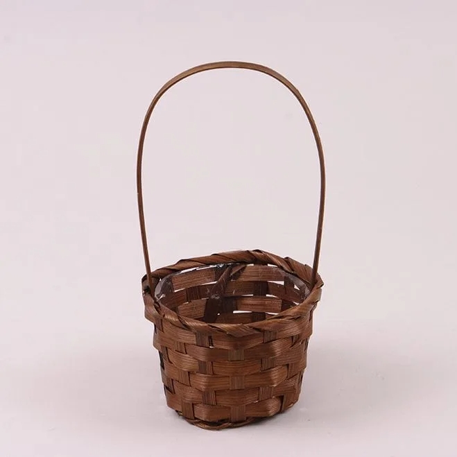 Корзина бамбуковая Flora Коричневый (37849)