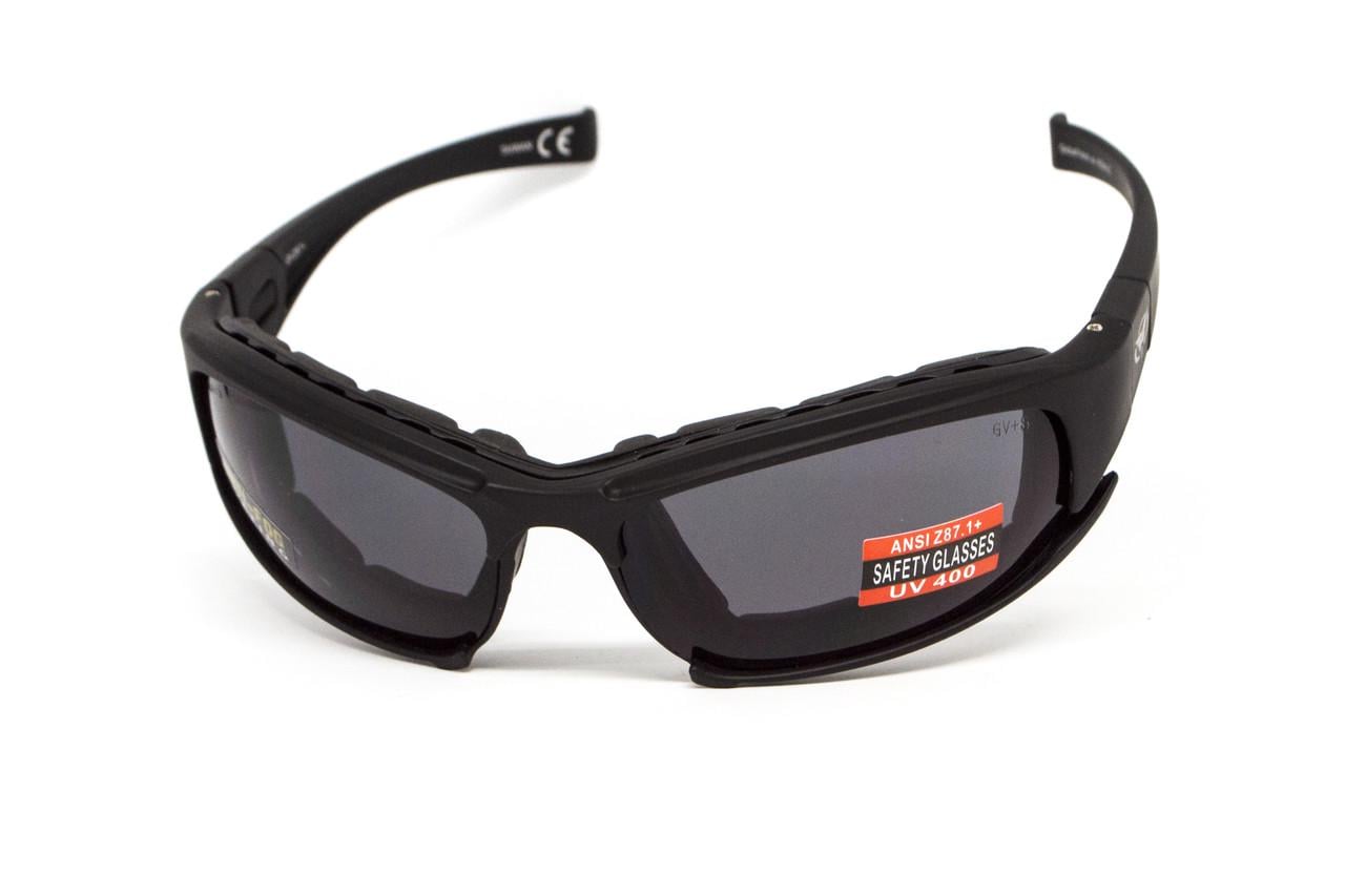 Очки с уплотнителем Global Vision Assault Anti-Fog Серый (69962280863341)