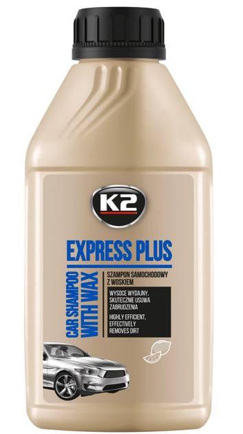 Автошампунь для очищення кузова K2 Express Plus з воском (36160807) Автошампунь для очищення кузова K2 Express Plus з воском (36160807)