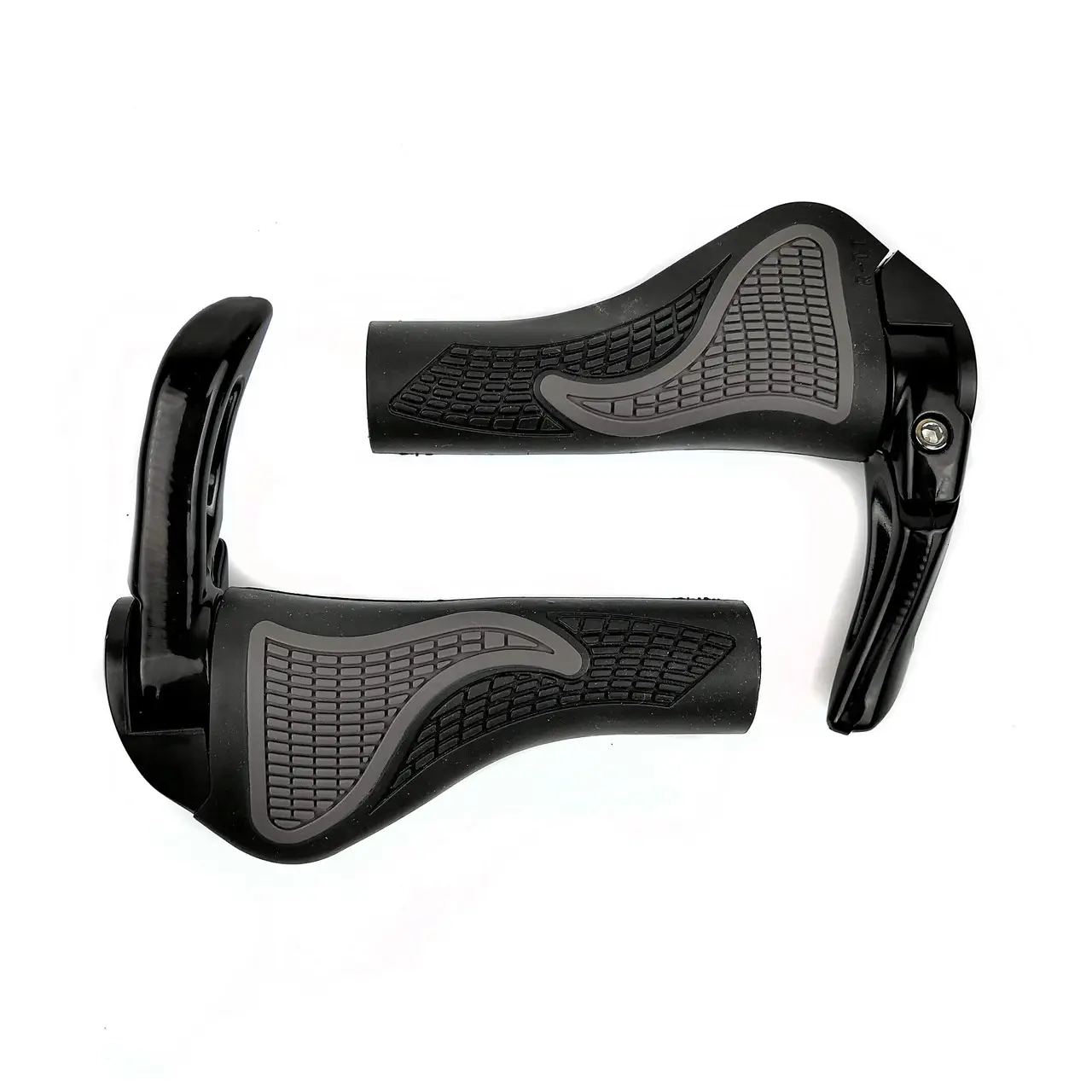 Грипси велосипедні BL-3 анатомічні з рожками 2 шт. (10693713)