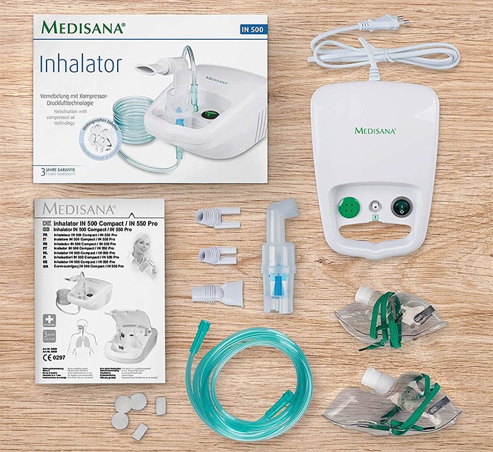 Ингалятор Medisana IN 500 небулайзер - фото 5 Ингалятор Medisana IN 500 небулайзер - фото 5