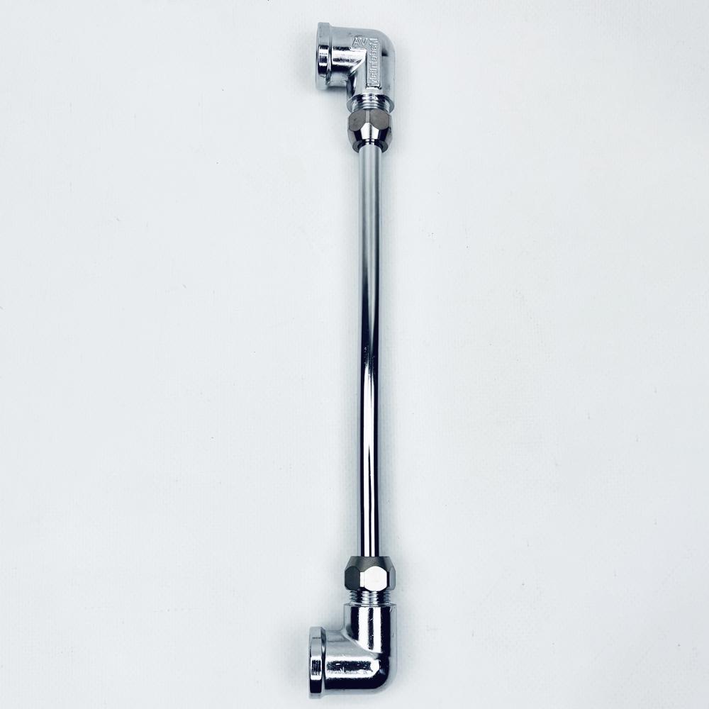 Підводка гнучка Flexy S-подібна мідна ВВ 50 см 1/2" d 10 мм Хром (24767974) - фото 5 Підводка гнучка Flexy S-подібна мідна ВВ 50 см 1/2" d 10 мм Хром (24767974) - фото 5