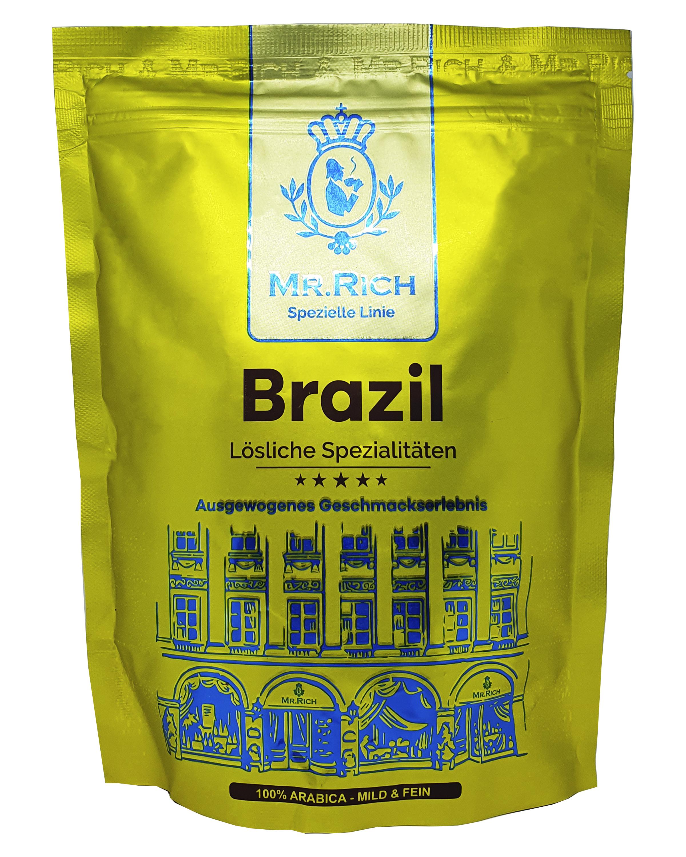 Кофе растворимый Mr.Rich Brazil 170 г (53522)