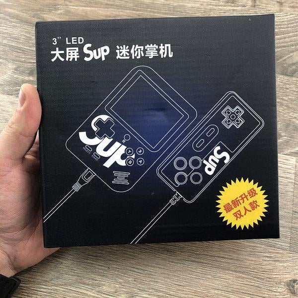 Приставка портативна з джойстиком Sup Retro Dendy 400в1 Game Box 3" на двох Синій (8283) - фото 9 Приставка портативна з джойстиком Sup Retro Dendy 400в1 Game Box 3" на двох Синій (8283) - фото 9