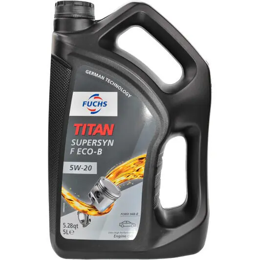Моторное масло Fuchs Titan Supersyn F Eco-B 5W-20 5 л (602007599)