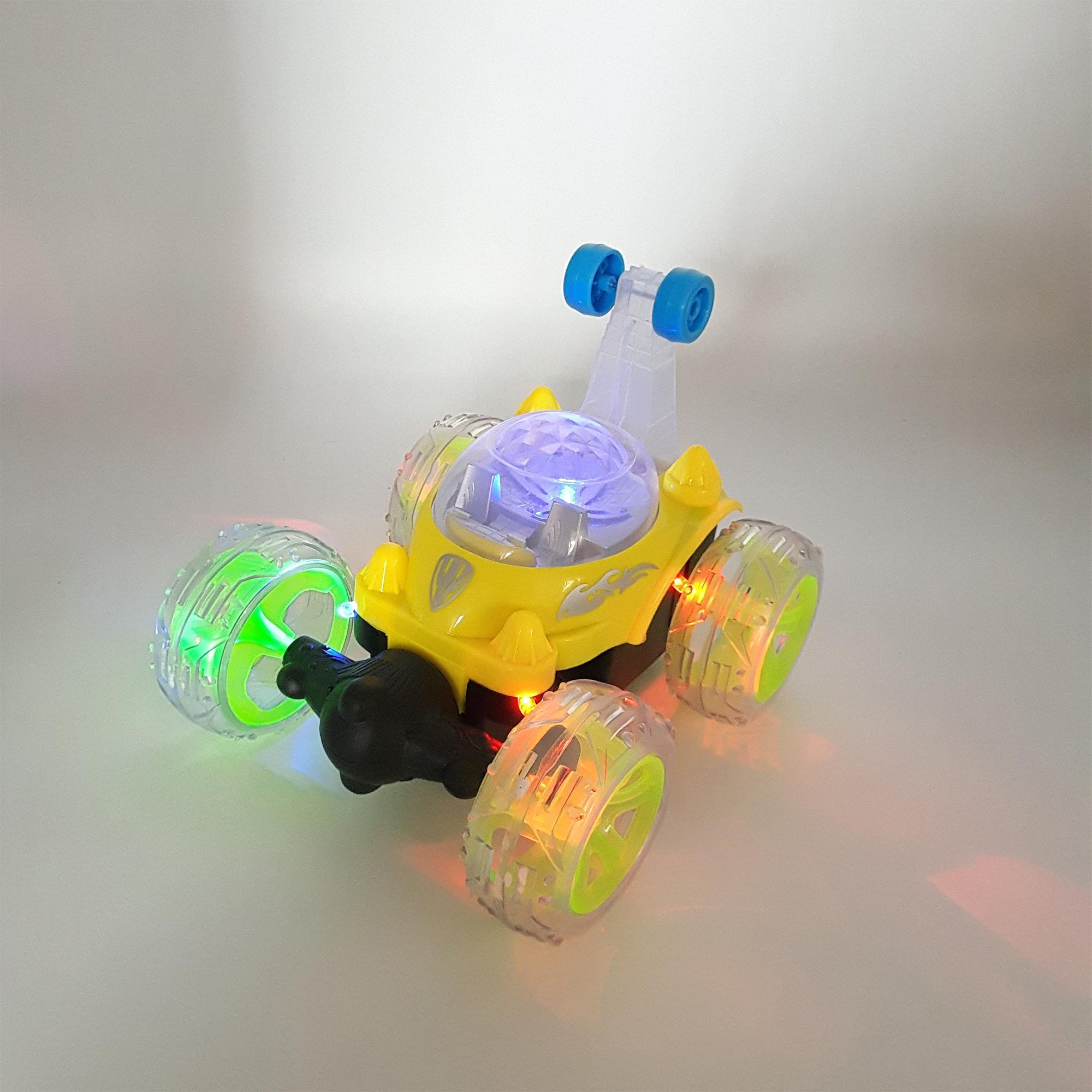 Машинка вездеход Great Universe на радиоуправлении с подсветкой и музыкой 48 V 16 см Желтый (77463jj) - фото 2 Машинка вездеход Great Universe на радиоуправлении с подсветкой и музыкой 48 V 16 см Желтый (77463jj) - фото 2