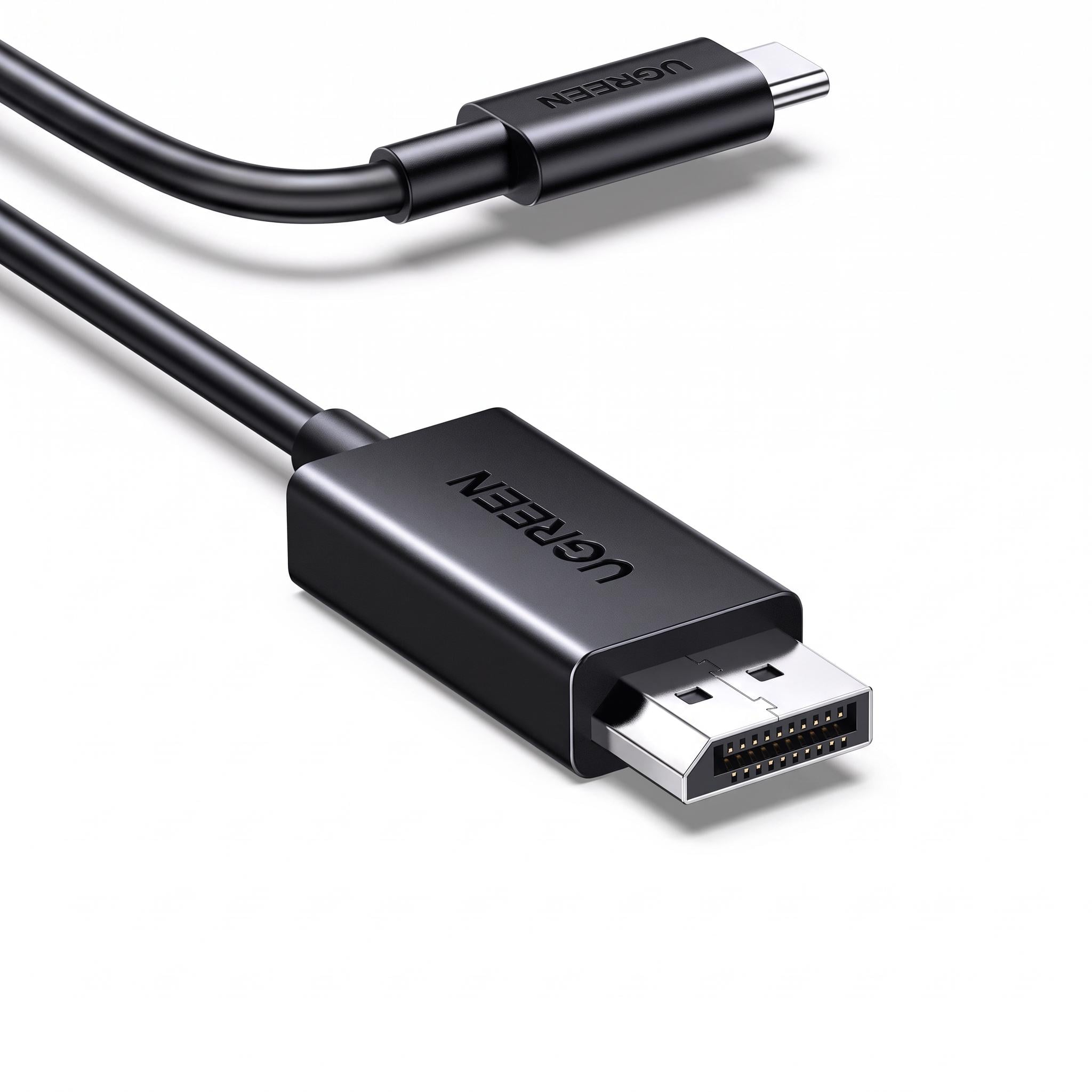 Кабель видео UGREEN CM774 USB-C-DisplayPort 2 м DP 1.4 Черный (45632)