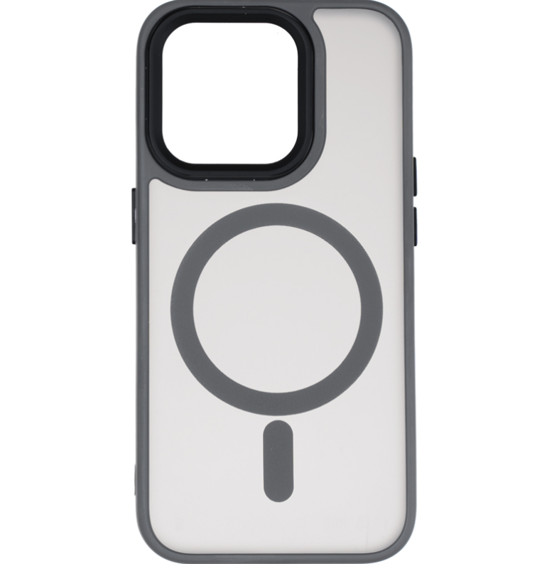 Чехол Color Bumper Case (MagSafe) для iPhone 12 Pro Grey