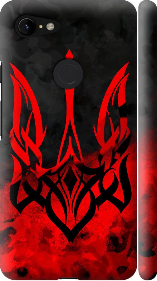 Чехол на Google Pixel 3 XL Герб Украины v2 (5312m-1523-42517)