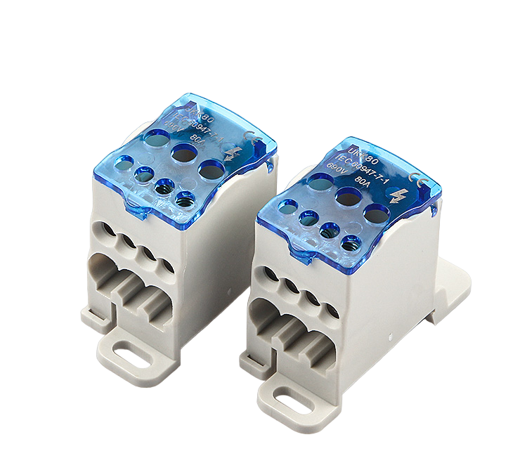 Блок розподільний E.NEXT e.sn.pro. 80А вхід 1х16 мм2 вихід 2х16/4х6 мм2 на DIN-рейку (p0680001) - фото 4