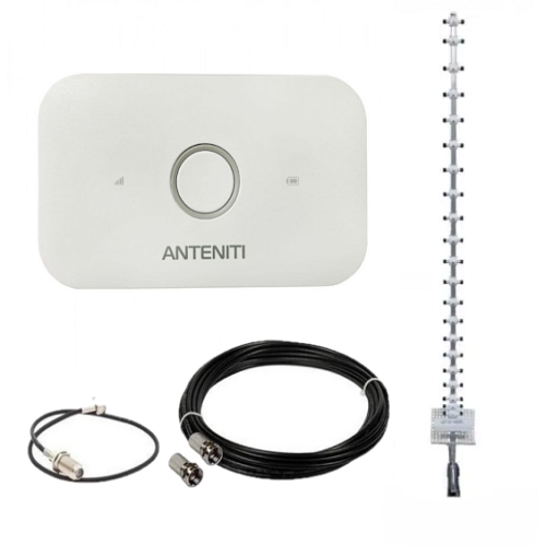 Роутер ANTENITI E5573 4G WI-FI и антенна стрела 21Дб кабель 10 м