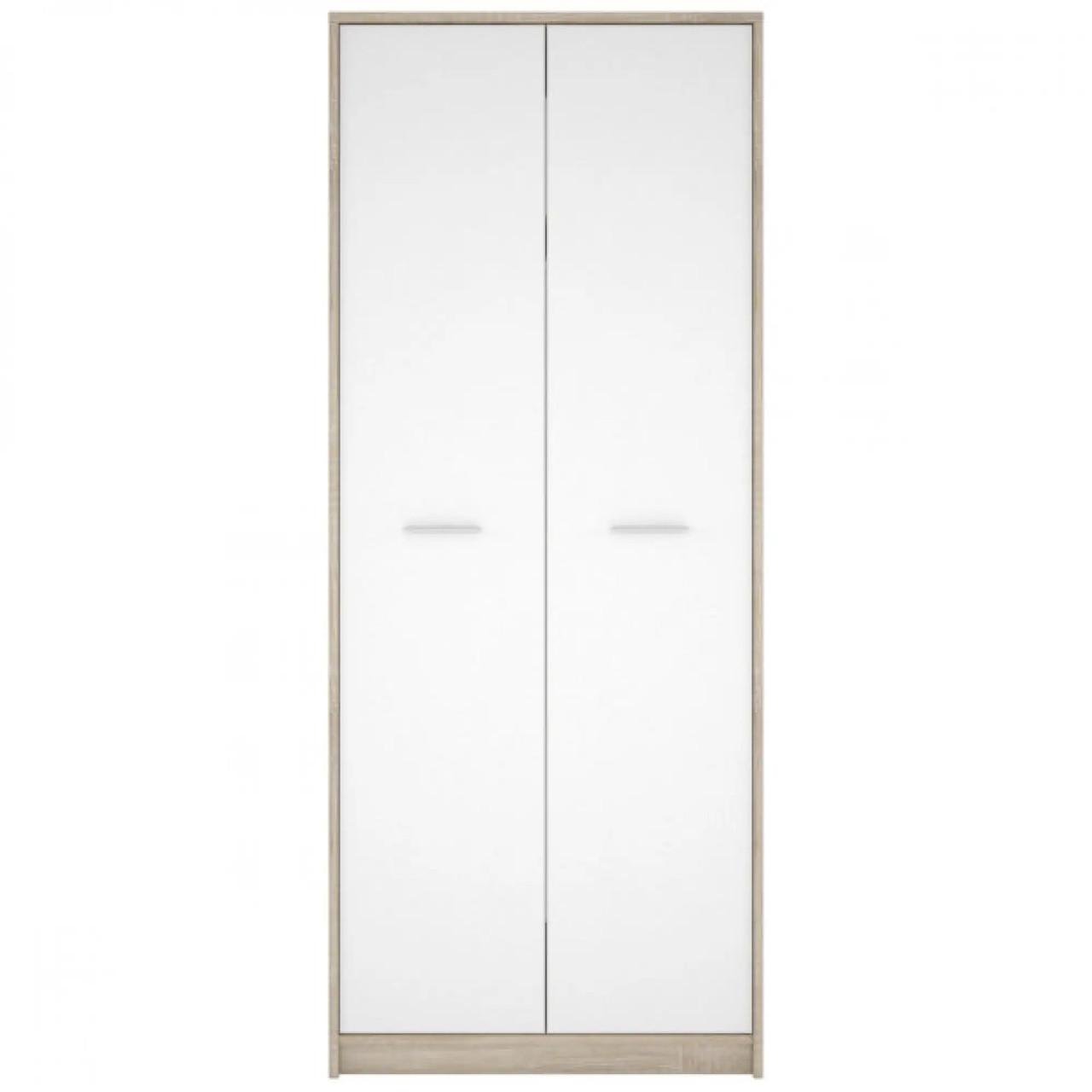 Шафа дводверна Гербор Непо SZF2D Дуб сонома/Німфея альба (GRB-1426)