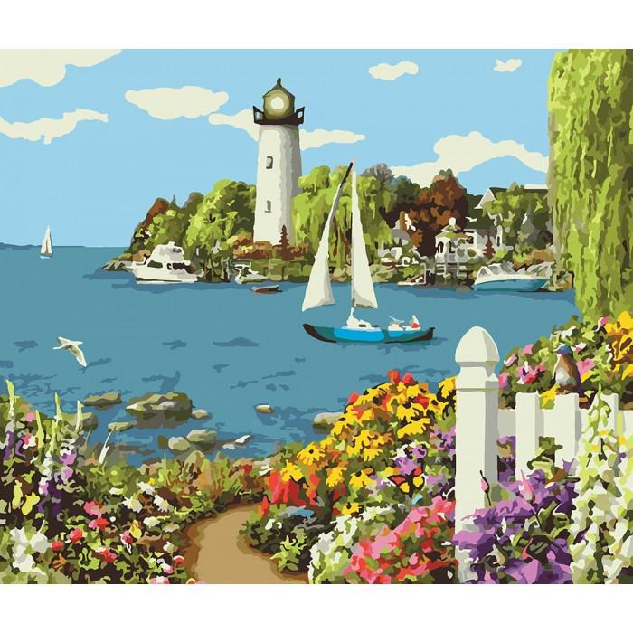 Картина по номерам Идейка Райский уголок 40х50 см (KH2226)