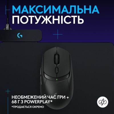 Компьютерная мышка Logitech G309 Lightspeed Wireless/Bluetooth Black (910-007199) - фото 7