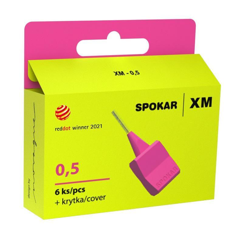 Ершики межзубные Spokar XM прямые 0,5 мм 6 шт. (6801)