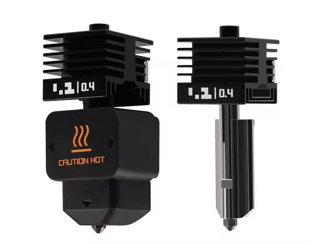 Хотенд Bambulab A1/A1 Mini со сменным соплом 0,6 мм и силиконовой насадкой - фото 3 Хотенд Bambulab A1/A1 Mini со сменным соплом 0,6 мм и силиконовой насадкой - фото 3