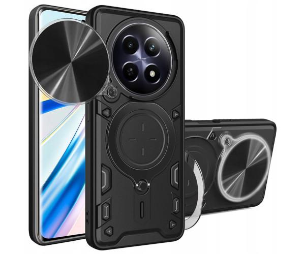 Чехол - накладка Omeve Magnetic Ring для Realme 12 5G / Realme 12X Чёрный