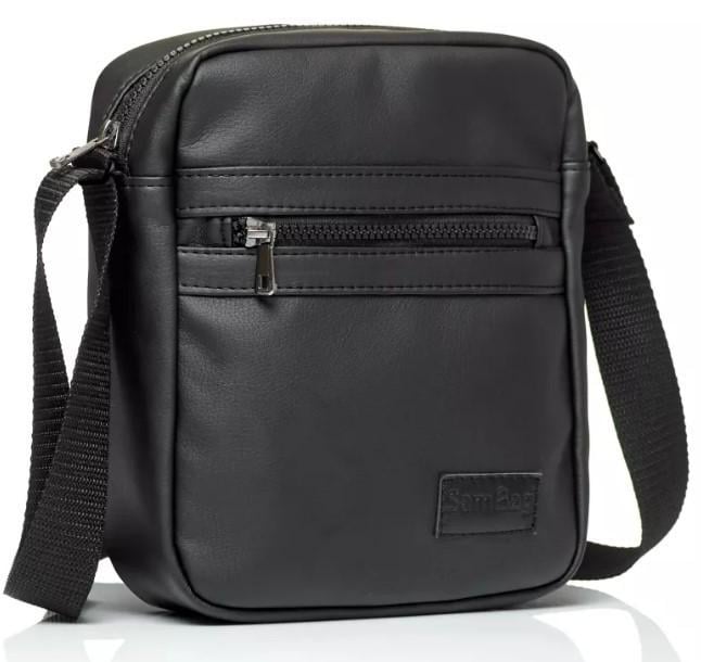 Мужская сумка мессенджер Sambag Makros Черный (70278001m) - фото 4 Мужская сумка мессенджер Sambag Makros Черный (70278001m) - фото 4