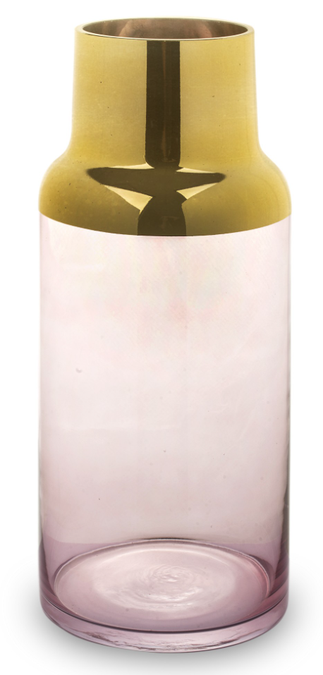 Ваза декоративная ART-POL Розово-золотой (135226)