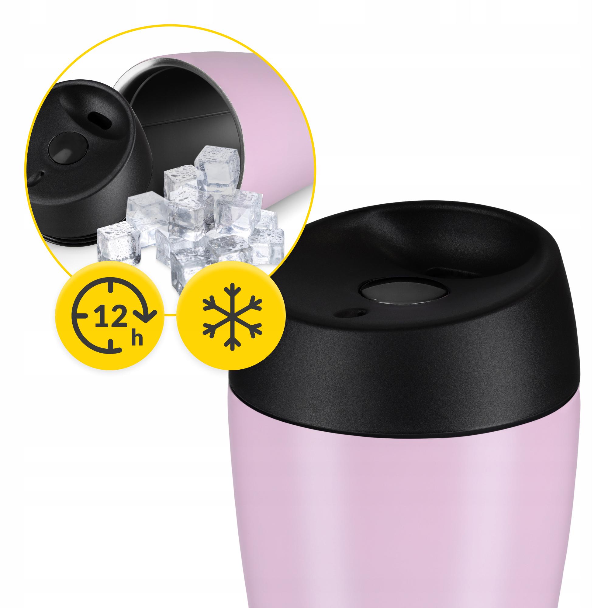 Термокружка Mountain Goat Travel 0,38 л Pink (P-5905973406925) - фото 7