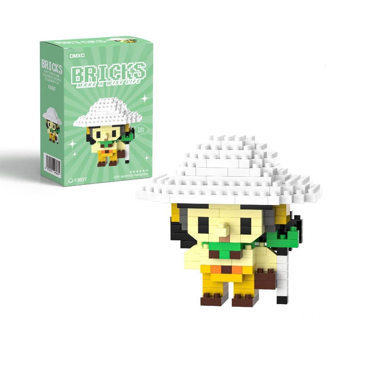 Микро-конструктор One Piece Усопп коллекционная фигурка из наноблоков 204 дет. (3001313477)