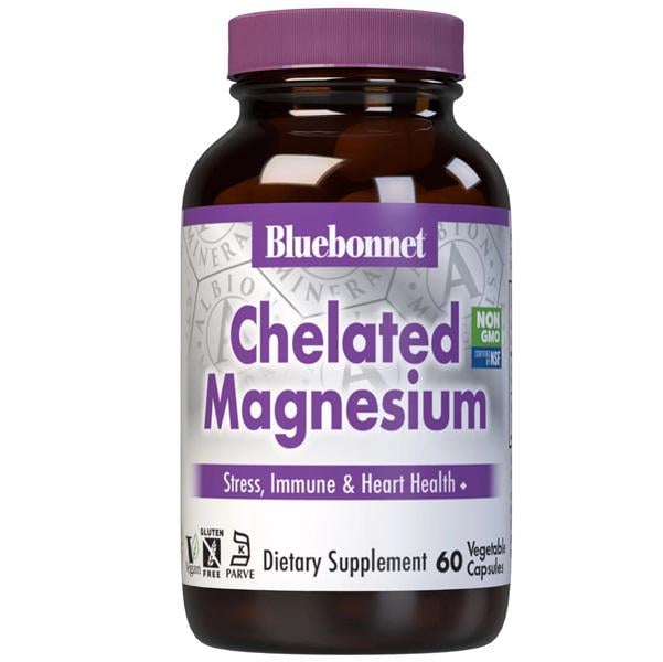 Мультиминеральный комплекс Bluebonnet Nutrition Chelated Magnesium Albion 60 капс. (000000636)